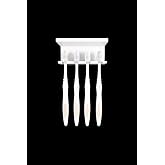 Usin Yapışkanlı &Ccedil;ok Ama&ccedil;lı Diş Fır&ccedil;ası Asacağı Askılığı Askılık Diş Fır&ccedil;alık Banyo Organizer (Beyaz)