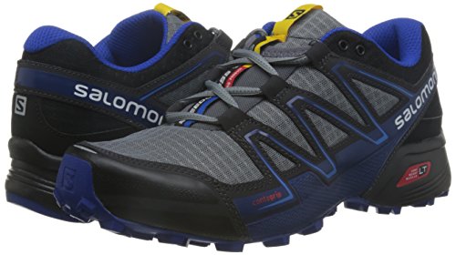 Salomon Homme XA Lite GTX, Black/Quiet Shade/Monument, Synthétique/Textile, Chaussures de Course à Pied et Trail Running, Taille 44.6 - 6