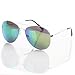 Produktbild VIPER - Lunettes de soleil tendance - VIPER 1976 UV400 - Monture argent. verre effet miroir - pvc