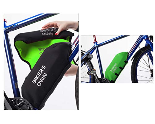 Preisvergleich Produktbild BikersOwn Rahmen-Akkuschutz für Bosch Powerpack 300 / 400 schwarz / grün 2018 Teileschutz