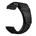 Produktbild Nylonarmband Armband Riemen Uhrenarmband Band Nylonband für Armbanduhr Ersatzriemen Nylon Armband Strap für Samsung Gear S3 Ticwatch Huami Huawei Uhr Moto360 Schwarz Unisex (180mm+40mm)*22mm