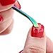 Born Pretty 1Pc Dual-ended Cuticle Pusher Remover Rainbow Stainless Steel Manicure Nail Art Tool #2