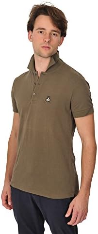 Bally Switzerland Polo Poloshirt Plain Khaki 50