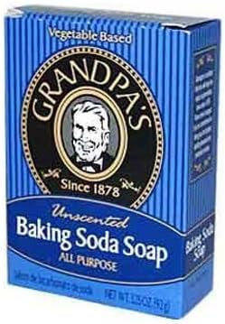 Grandpa Baking Soda Bar Soap, 3.25 Ounce -- 6 per case. by Grandpa Soap