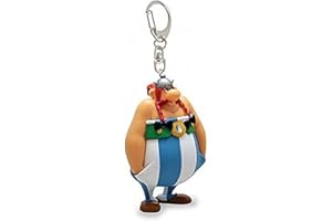 Plastoy Asterix Schlüsselanhänger Obelix mit den Händen in den Taschen - Kunststoff - 13 cm