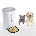 Produktbild Pet-U Futterautomat für Hund Katze und Kaninchen, 6L Große Kapazität Automatischer Futterspender mit Timer/Tonaufnahme bis 8 Sekunden/LCD Display, Batterie oder Netzteil verbindbar