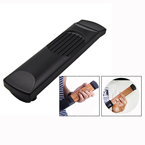 Itian Tasca Portatile Chitarra Acustica di Pratica di Gadget Chord Trainer- 6 Corde