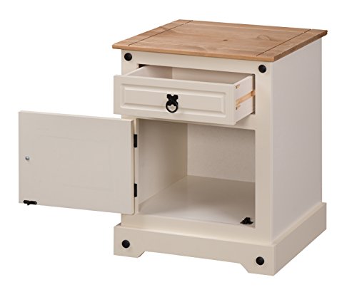Mercers Furniture Corona Topf Schrank, Holz, Creme/Kiefer antik - 