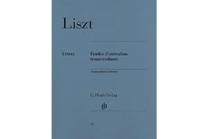 Franz liszt : etudes d'execution transcendante - piano - recueil: Instrumentation: Piano solo