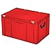 Produktbild Mehrzweckkoffer, rot, LxBxH 600 x 400 x 330 mm, mit 2 Tragegriffen auf den Stirnseiten