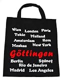 Baumwolltasche, Beutel, Bag - Stadt Göttingen Shopper (kurzer Henkel)