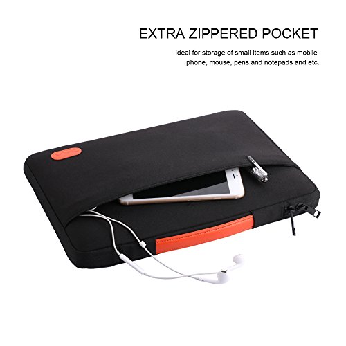 OXA 14-15,6 Zoll Laptop-Tasche mit Griff, Notebook Tragetasche Schutzhülle für 15,4″ MacBook ind 13,3″-15,6″ Notebooks - 2