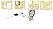 Pendulum Clock - QUAY Woodcraft Construction Kit FSC