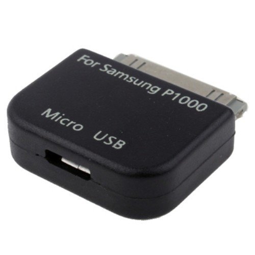 COGODIS Lade-Adapter Micro USB zu 30-PIN für Samsung Galaxy Tab - Schwarz