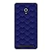 Price comparison product image Amzer Designer Slim Snap on Hard Case with Screen Care Kit for ASUS Zenfone 6 A600CG, HD Color, Ultra Light Back Case - Carbon Fiber Redux Coral Blue 11