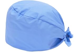 Nanxson Doctor Nurse Scrub Cap Unisex Adjustable Surgical Hat CF9052 (SkyBlue)