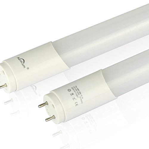 Auralum® 20er Set 60cm T8 G13 LED Leuchtstoffröhre Röhre inkl. LED Starterbrücke Naturweiß (4000-4500K) SMD 2835 9W - 2