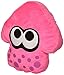Produktbild Splatoon 2 14" Plush Pillow: Squid, Neon Pink