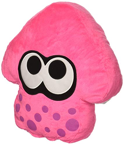Preisvergleich Produktbild Splatoon 2 14" Plush Pillow: Squid, Neon Pink