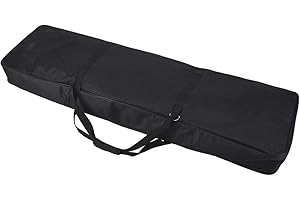 SOUIWUZI Clavier de transport de caravale Electronic 88 cas de piano étanche du clavier universel étanche du sac épais noir, clavier sac de transport