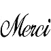 Produktbild RAYHER 2858300, Stempel, Merci, 3 x 6 cm