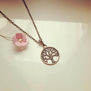 Kurze Kette Baum des Lebens Bronze, tree of life / vintage / ethno / hippie / must have / statement / florabella schmuck
