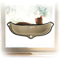 K & H Manufacturing - Repisa de ventana para gatos con ventosas (69 x 28 cm)