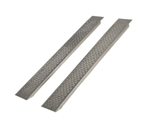 Preisvergleich Produktbild AL-KO 130585 Auffahrrampen, 2,00 m gerade, 400 kg Tragkraft, Aluminium, Paar