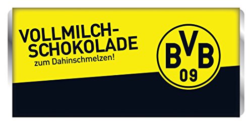 Preisvergleich Produktbild Borussia Dortmund BVB Schokoladentafel Schokotafel 100g Packung *NEU*OVP*