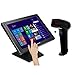 Produktbild iggual KIT Monitor Táctil 17 + Lector 1D Lás. USB