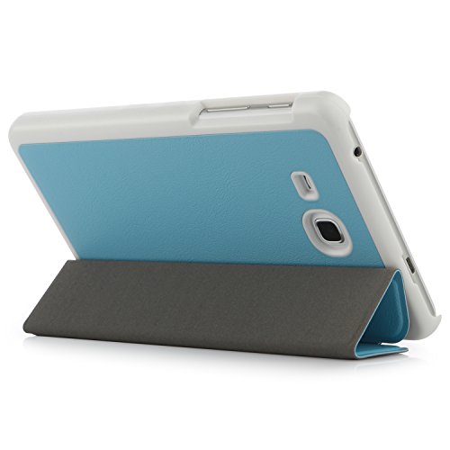 iHarbort® Samsung Galaxy Tab A 7.0 Hülle – Ultra Slim Leder Tasche Hülle Etui Schutzhülle Für Samsung Galaxy Tab A 7.0 Zoll T280 T285 Case Cover Holder,(Galaxy Tab A 7.0, Hellblau) - 3