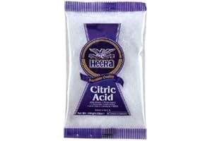 GANARIC Heera Citric Acid 100g (Sour Salt) (Pack of 1) – Used in Cooking to Add Sour Flavor - A Secret Ingredient to Brighten Your Dishes - A Must-Have Ingredient in Kitchen