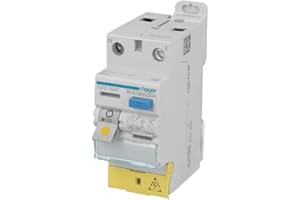 interrupteur différentiel hager - 63a - 30 ma - 2 pôles - type a - vis/vis - bd