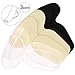 Produktbild Fersenhalter (3 Paare) - Bestrice Medizinischem Silikon Fersenpolster Antislip Polstereinlage Fersenkissen Geleinlagen Heel Gel Einlegesohlen High Heels Cups Kissen Liner Schuhe Fersenschutz Frauen