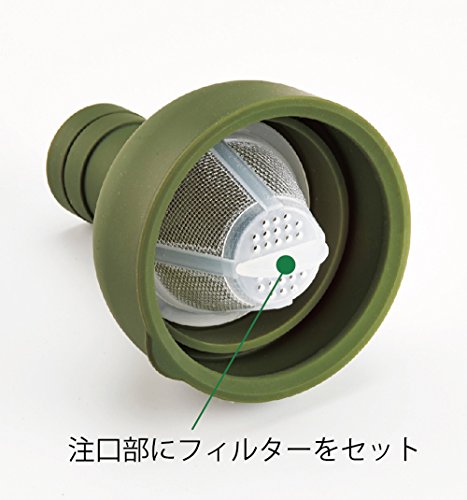 Hario filter bottle 750ml olive green FIB-75-OG (japan import) - 3