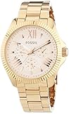 Fossil Damen-Armbanduhr Cecile Analog Quarz Edelstahl AM4569