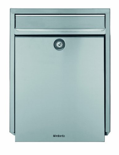 Preisvergleich Produktbild Brabantia 476389 Briefkasten B 100 Edelstahl gebürstet