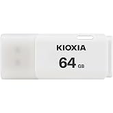 KIOXIA TransMemory U202 64GB USB Bellek &ndash; USB 2.0, Beyaz