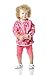 Hippychick Bumkins Sleeved Bib - Pink Circles
