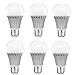 Produktbild 6er Set LED Birne Lampe Leuchtmittel E27 9,5 Watt dimmbar Warmweiß 770 Lumen ersetzt herkömmliche 60 Watt Glühlampe [Energieklasse A+]