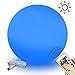 Produktbild GoZheec Solarleuchte LED Solar Gartenleuchten IP68 wasserdicht Ø 25cm Solarlampen Aussenlampe solar kugelleuchten Sonnenenergie Gartenkugel USB für Schwimmbad Outdoor Garten (inkl. Fernbedienung)