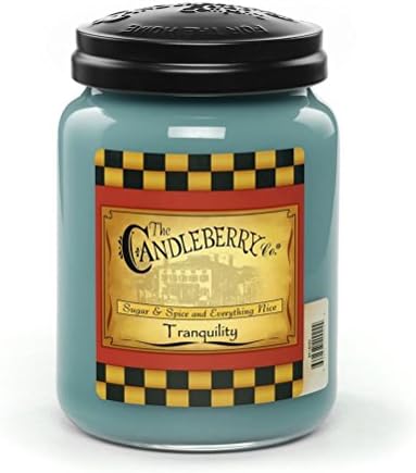 Candleberry 26 oz Large Cookie Jar Scented Candle - Tranquility