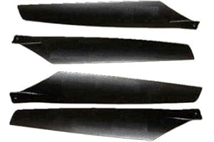 KRAUTWEAR Lame rotori per diversi modelli di elicotteri coassiali come Esky Lama V3, Lama V4, KOB, Hunter, CoComanche, EC-130, Dauphin, Apache AH-64, Walkera, Dragonfly 5#4, ecc. (40 pezzi (20 x A + 20 x L)