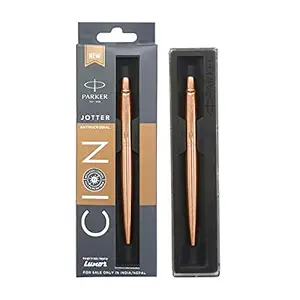 Parker Jotter Anti Microbial Stainless Steel Ball Pen - CION Coated (Ink - Blue), 1 Count(Pack of 1) (9000025835)