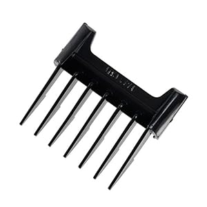 Signature Corded Hair Clippers with Stainless Steel Blades and Bundled Accessories, Black/Grey - Image 5