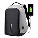 Produktbild Rucksack Laptop Arteesol Business Rucksack mit USB-Ladeanschluss 17 Zoll [4 Farben] Reisetasche für Business Arbeit Schule (Grau)