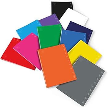 Quaderni One Color A5 - Rigatura 0B Con Margine, 80g/mq, Pacco Da 10, Per Scuola Elementare - Foto 11