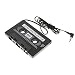 Black Stereo 3.5MM Car Audio Tape Cassette Adapter Converter for IPhone CD-51007203MG RS.275.00