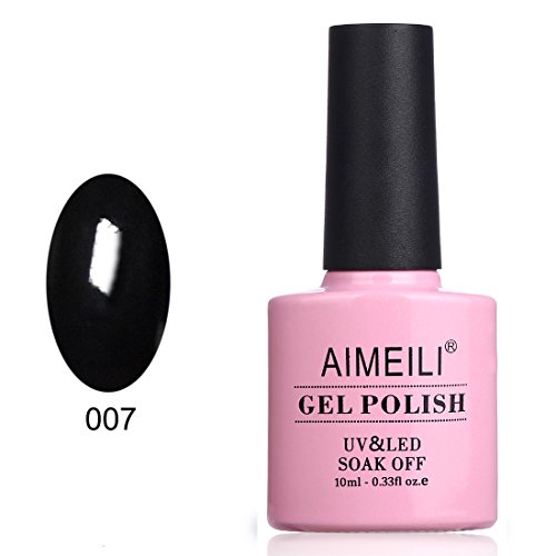 AIMEILI UV LED Gellack ablösbarer Nagellack Gel Polish - Blackpool (007) 10ml