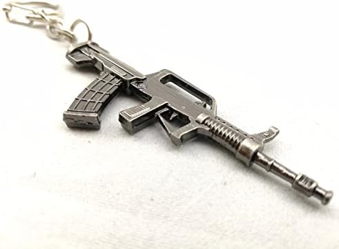 Q20 Machine Gun Keyring